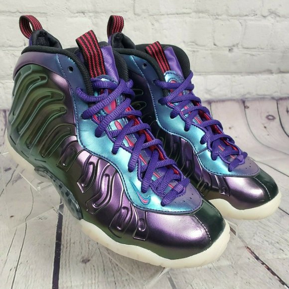 foamposite iridescent purple